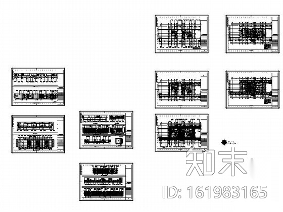 [扬州]某酒店电梯走道装修图cad施工图下载【ID:161983165】