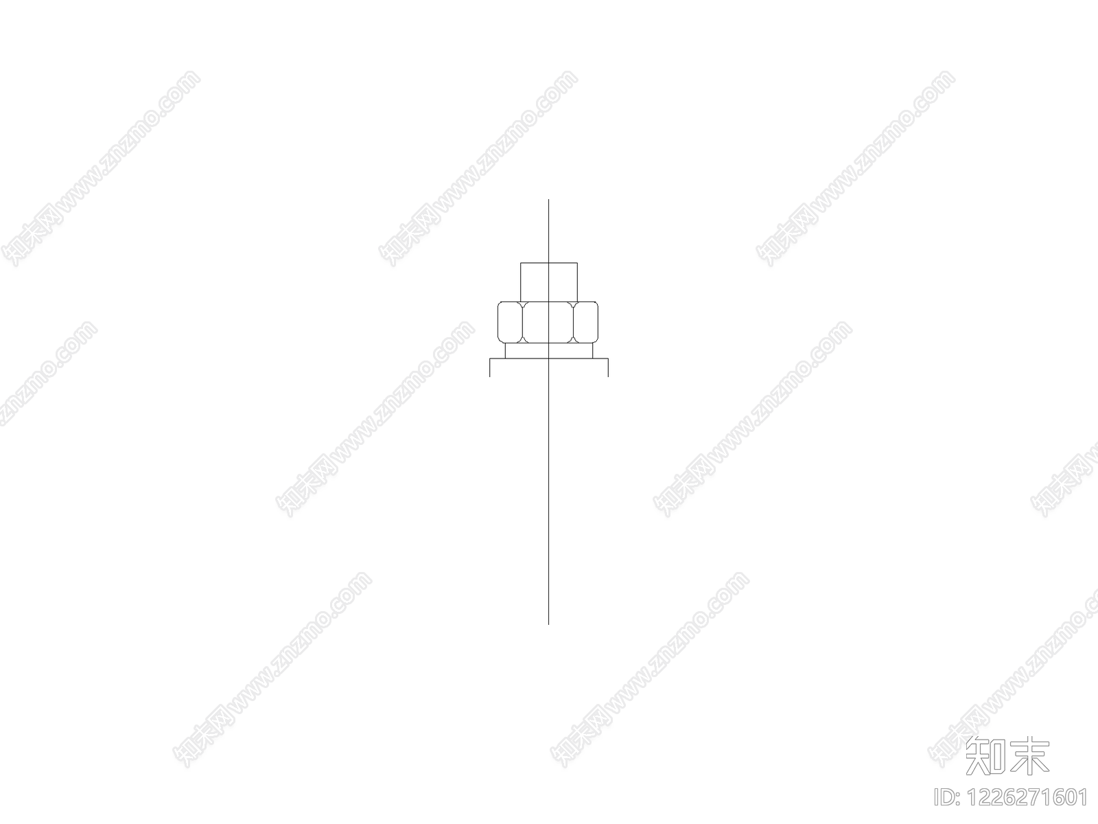 五金管件cad施工图下载【ID:1226271601】