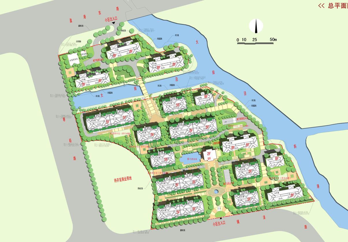 [上海]晶元香水苑豪宅建筑方案文本施工图下载【ID:149541187】