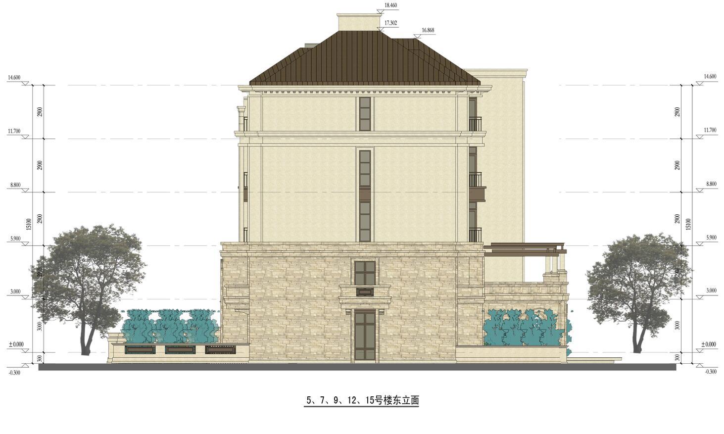 [上海]晶元香水苑豪宅建筑方案文本施工图下载【ID:149541187】