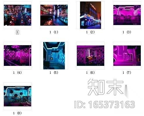 [江苏]激情时尚酒吧施工图（含实景）cad施工图下载【ID:165373163】