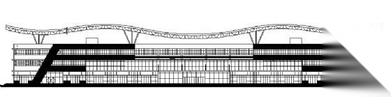 汽车站建筑设计图cad施工图下载【ID:151679141】