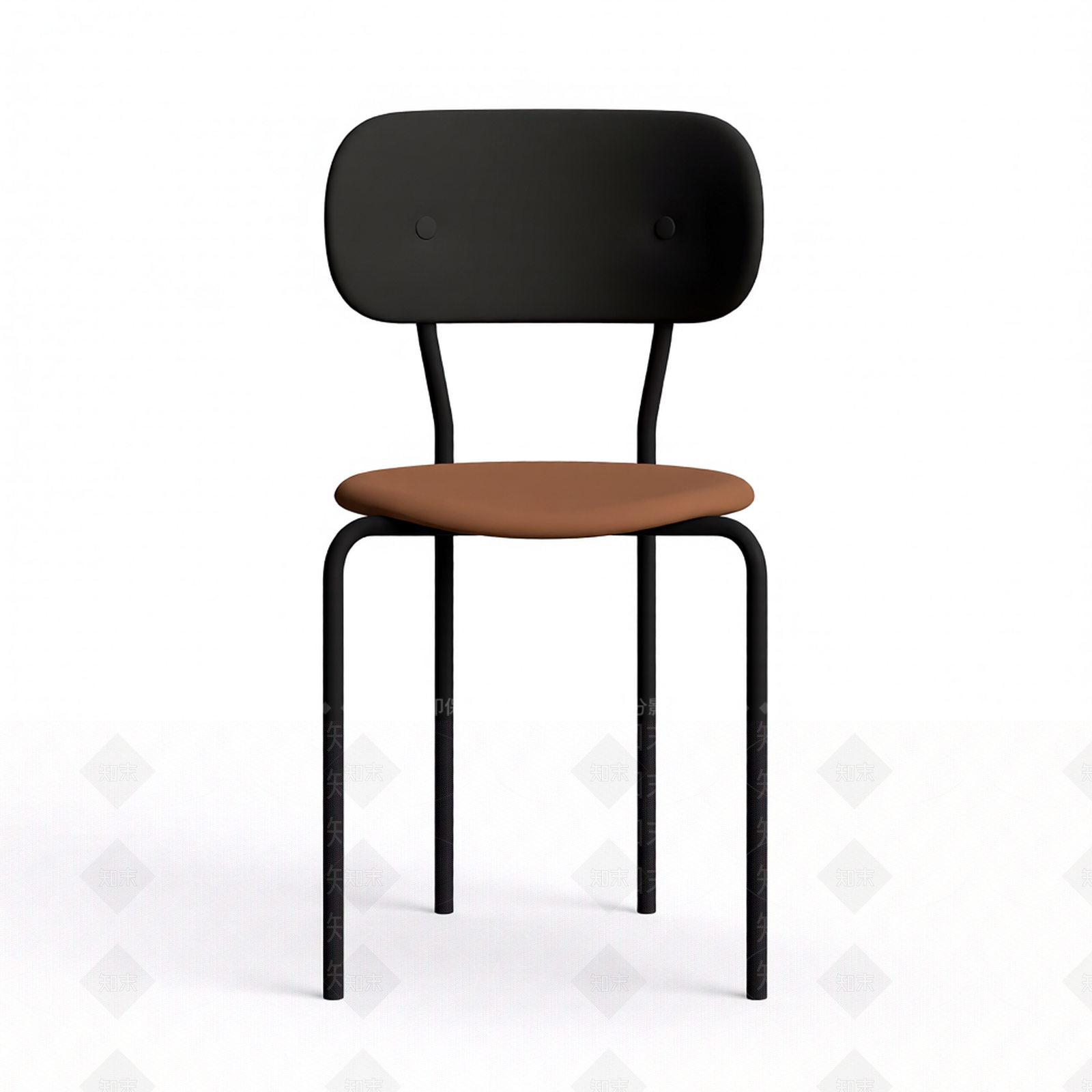 简约靠背椅子3D模型下载【ID:1206205196】