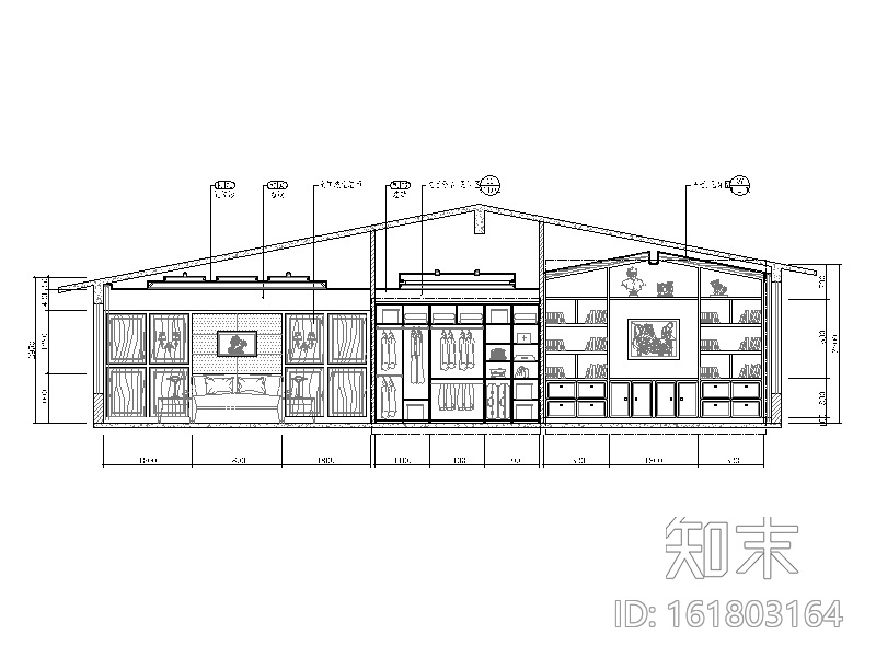 [四川]-整套简欧风别墅设计施工图+效果图cad施工图下载【ID:161803164】