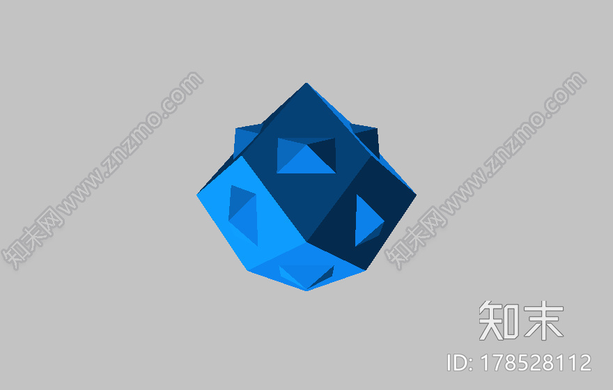 多面体模型3d打印模型下载【ID:178528112】