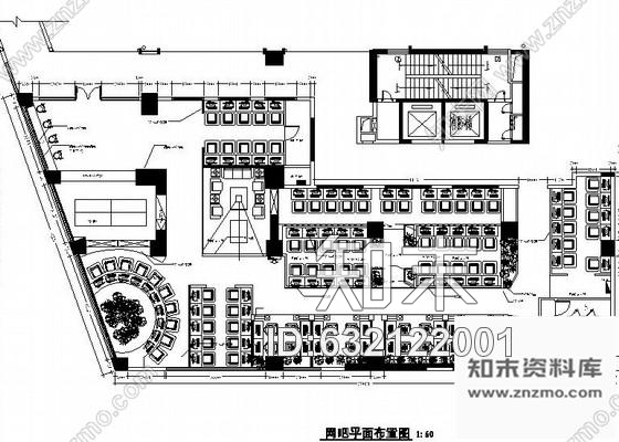 施工图合肥绿色环保主题网吧施工图cad施工图下载【ID:632122001】