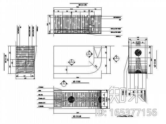 某大浴场装修施工图cad施工图下载【ID:165377156】