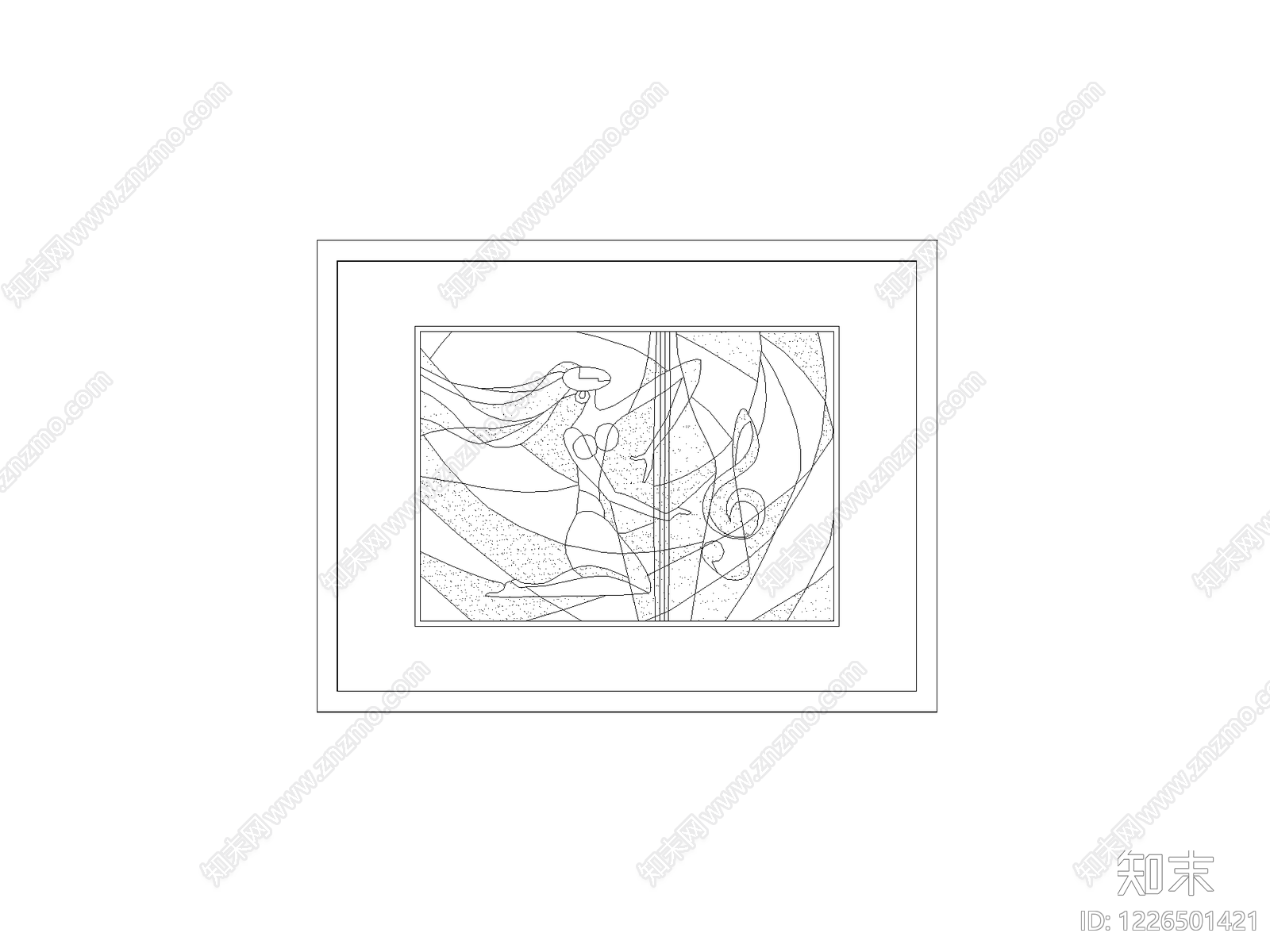 挂画CAD图纸
