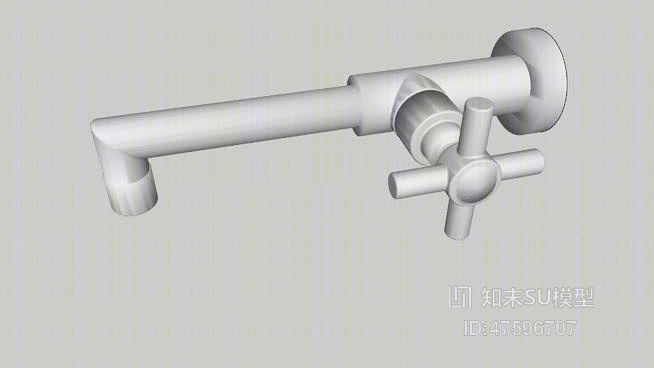 水龙头SU模型下载【ID:719303000】