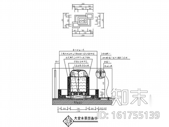 [原创]800㎡现代中式风格火锅店装修CAD施工图cad施工图下载【ID:161755139】