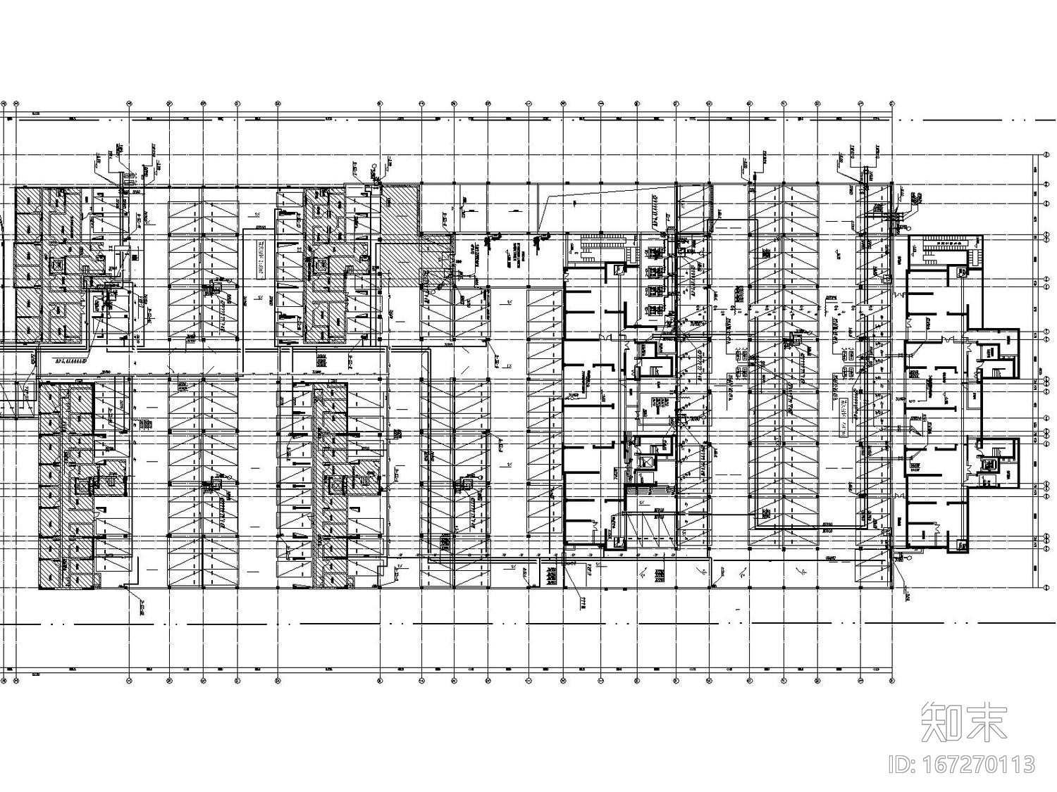 [安徽]大型商业综合体13栋建筑给水排水消防全套施工图...施工图下载【ID:167270113】