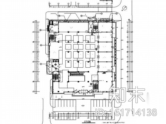 [山东]某集团百货商场室内装修图cad施工图下载【ID:161714138】