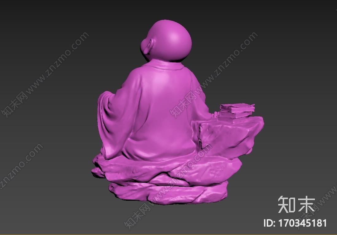 茶趣小佛3d打印模型下载【ID:170345181】