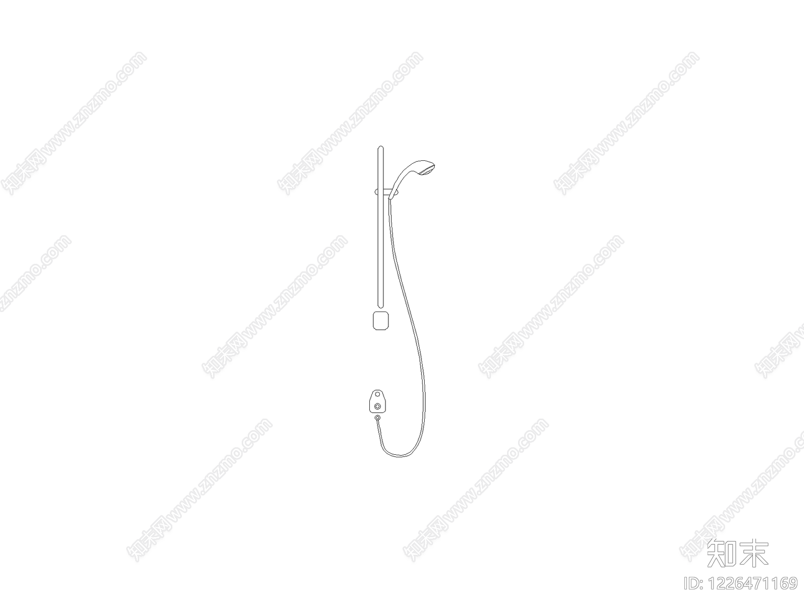 卫浴设施cad施工图下载【ID:1226471169】