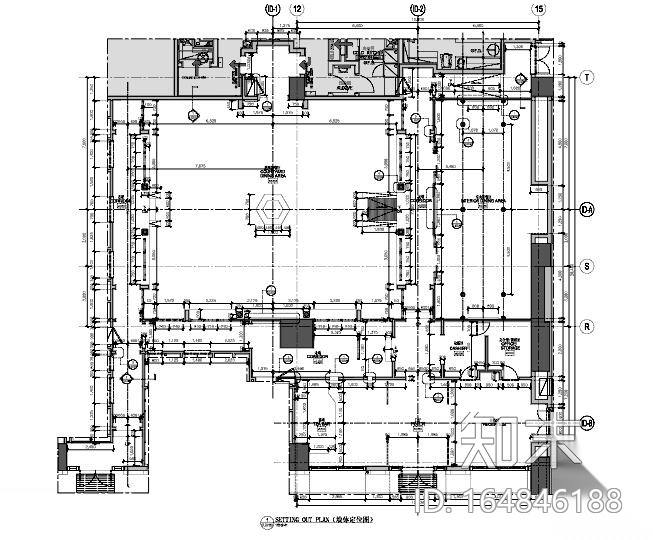 广州新世界酒店餐饮区域方案+施工图+SU模型施工图下载【ID:164846188】