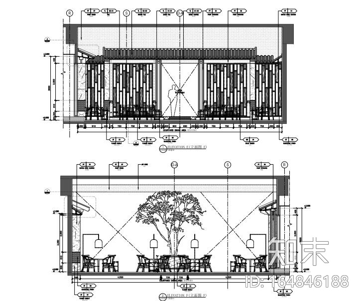 广州新世界酒店餐饮区域方案+施工图+SU模型施工图下载【ID:164846188】