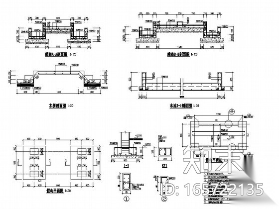 [泉州]宾馆庭院园林景观工程施工图cad施工图下载【ID:165722135】