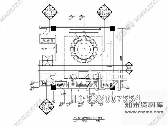 施工图重庆某酒店中餐包房2施工图施工图下载【ID:532007554】