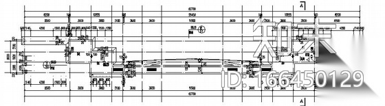 某职业高中大门建筑施工图cad施工图下载【ID:166450129】