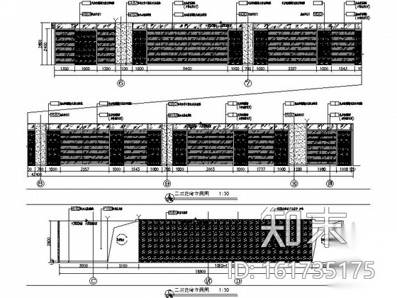 [天津]国际化金融股份制公司现代办公楼装修施工图（含实...cad施工图下载【ID:161735175】