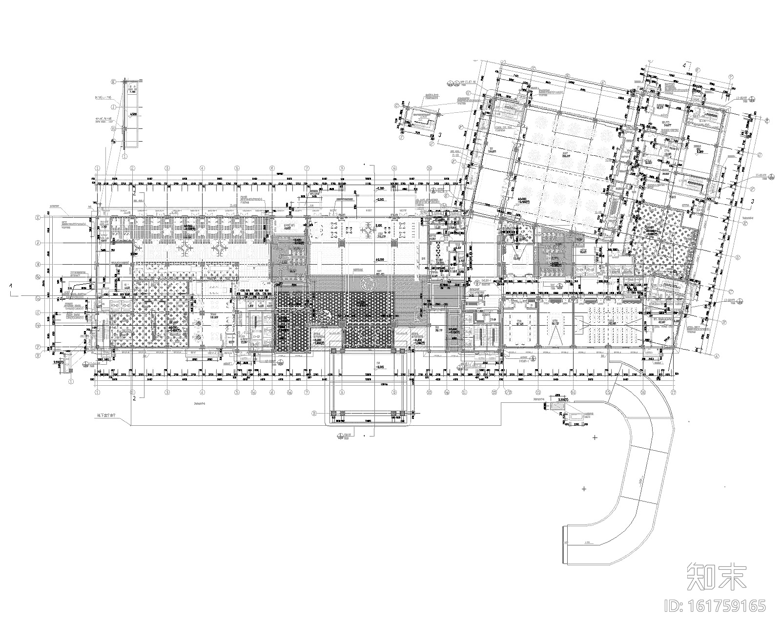 [江苏]知名地产嘉华酒店全套施工图+效果图施工图下载【ID:161759165】