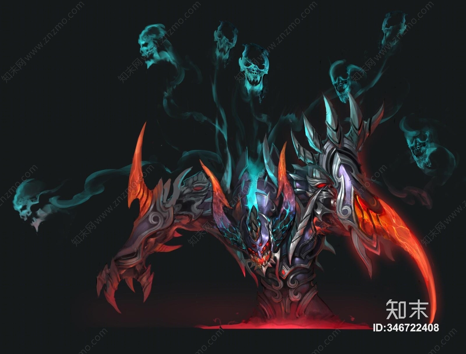 现代游戏卡通人物3D模型下载【ID:346722408】