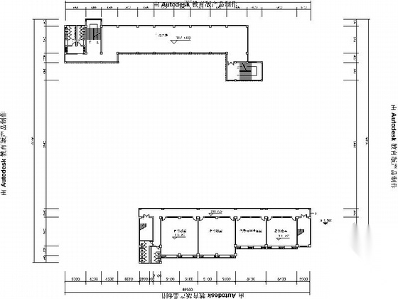 [重庆]5层现代风格小学教学楼建筑方案图（含有效果图）cad施工图下载【ID:165737136】