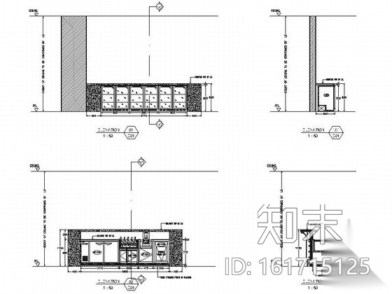[西安]著名全球连锁奢华欧式酒店厨房装修施工图cad施工图下载【ID:161715125】
