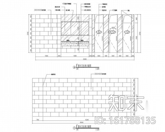 [昆山]某开发区大厦办公楼室内施工图cad施工图下载【ID:161788135】