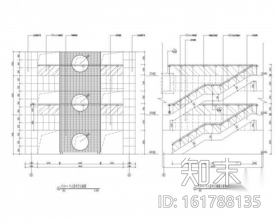 [昆山]某开发区大厦办公楼室内施工图cad施工图下载【ID:161788135】