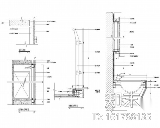 [昆山]某开发区大厦办公楼室内施工图cad施工图下载【ID:161788135】