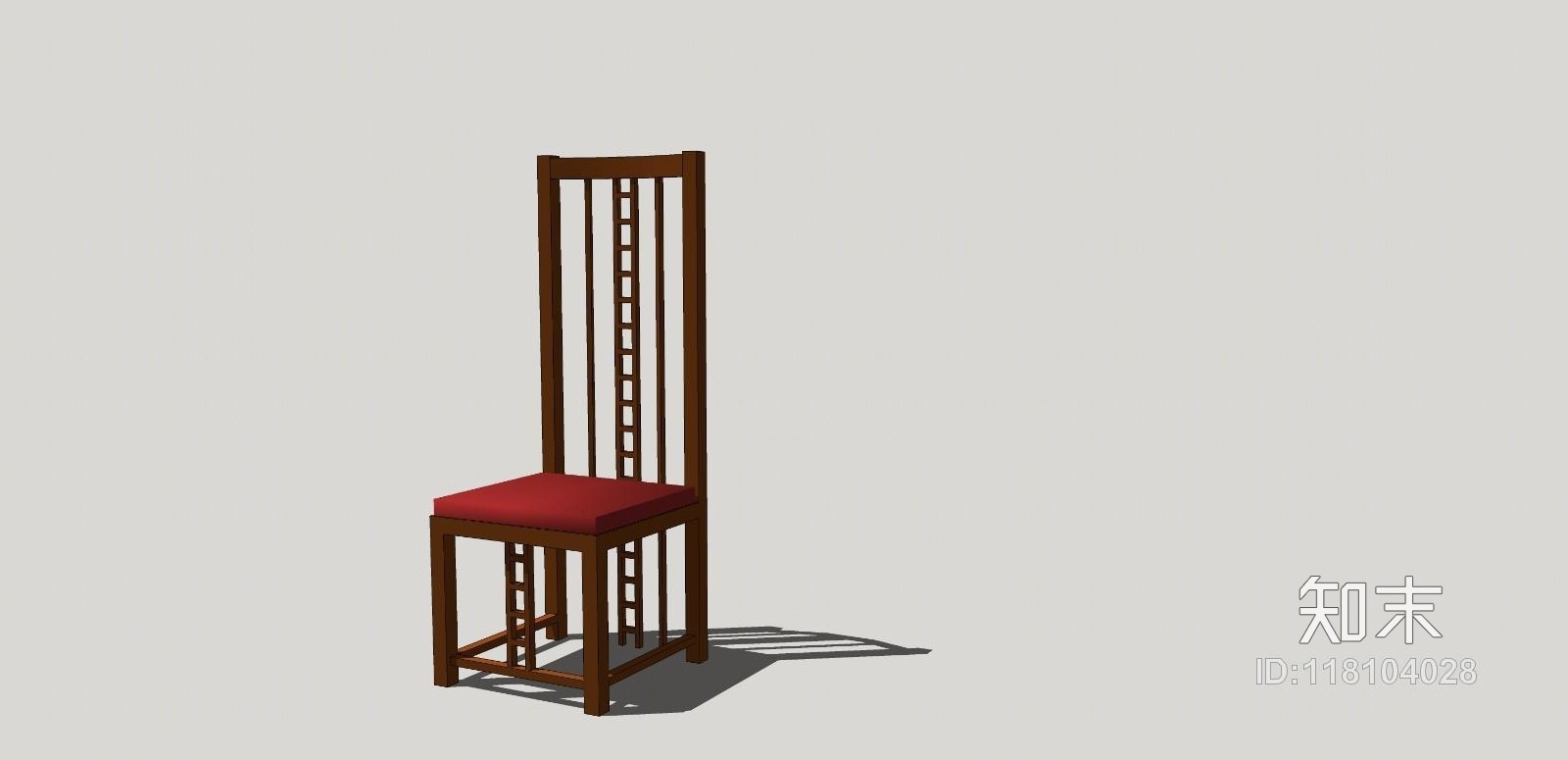 精品免费餐椅SU模型下载【ID:118104028】