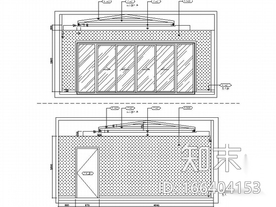 [昆山]江南园林新中式双层别墅装修图cad施工图下载【ID:166404153】