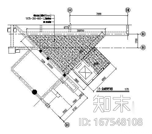 某广场屋面加固改造工程钢结构施工图施工图下载【ID:167548108】