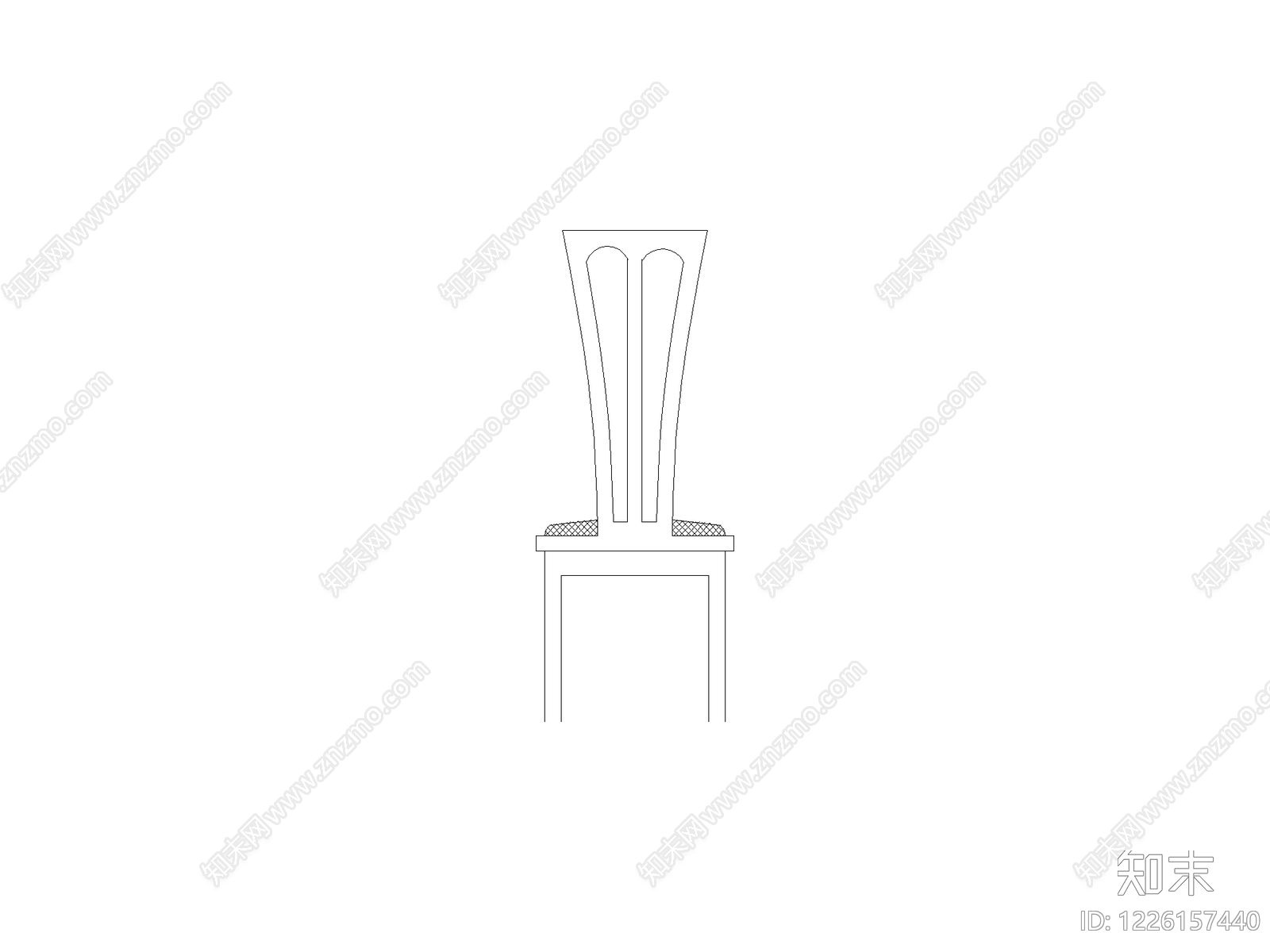 椅子CAD图纸