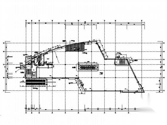 [江西]多层现代风格商业街建筑设计施工图（含多栋楼&nb...cad施工图下载【ID:165926117】