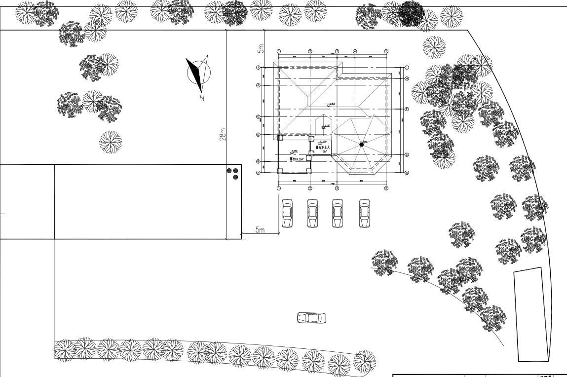 [广东]富源大河私人别墅设计施工图cad施工图下载【ID:149891143】