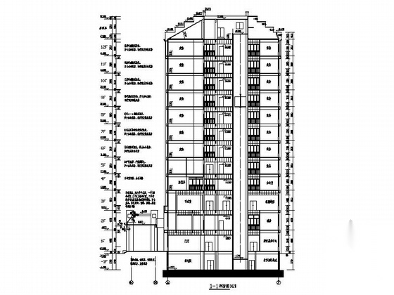 [河南]十二层徽派风格中医院建筑施工图（含效果图）cad施工图下载【ID:166709112】
