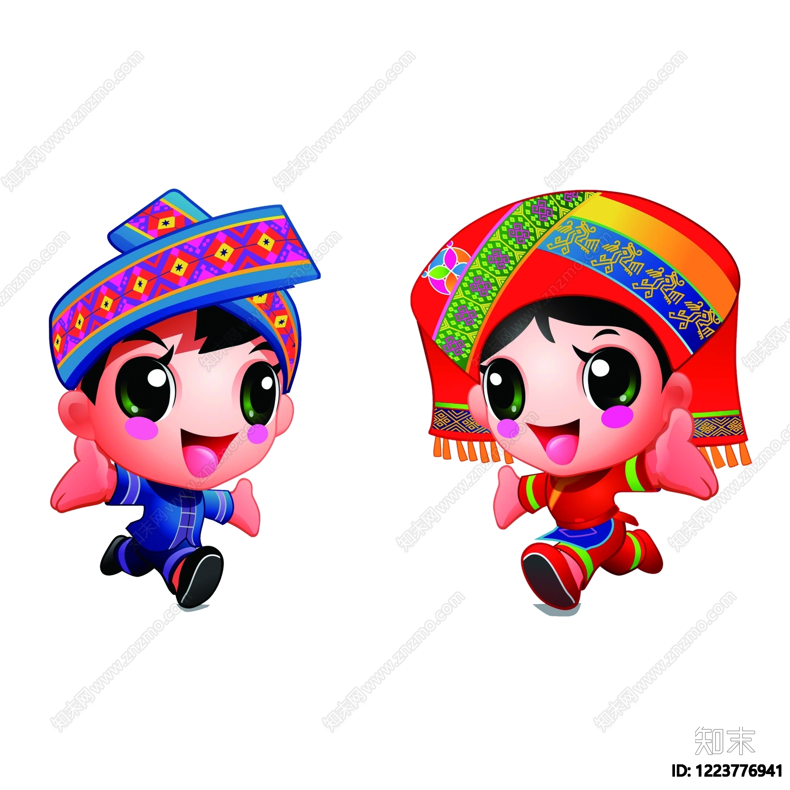 民族图案贴图下载【ID:1223776941】