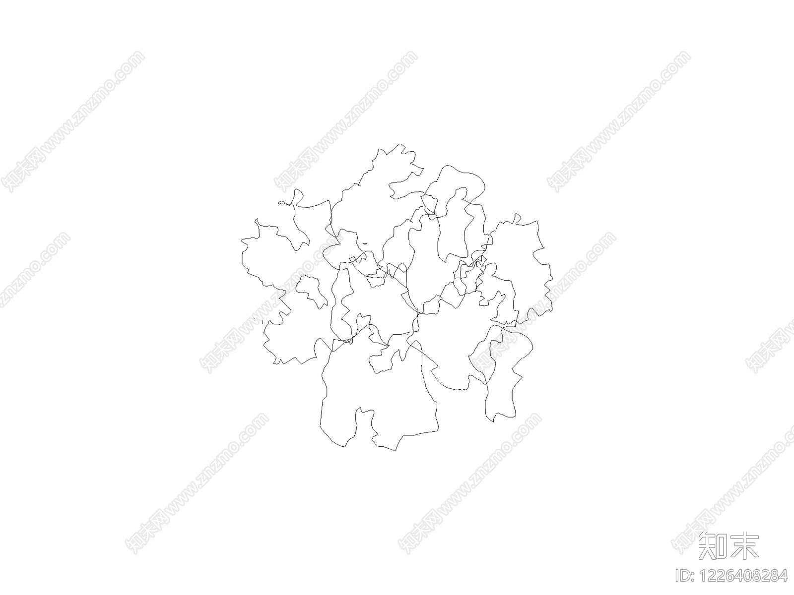 中国地图CAD图纸