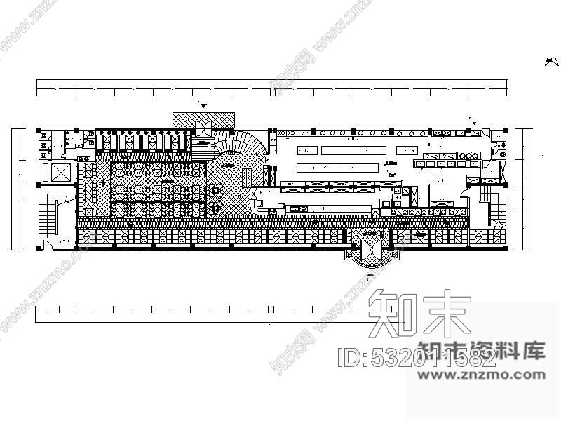 施工图某高档中餐厅装修施工图cad施工图下载【ID:532011582】