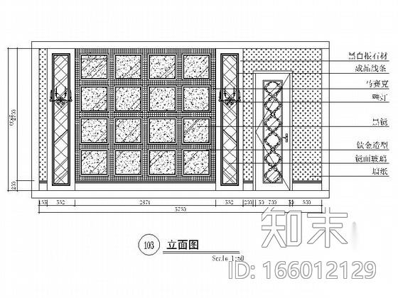 某欧式娱乐会所包房19装修图cad施工图下载【ID:166012129】