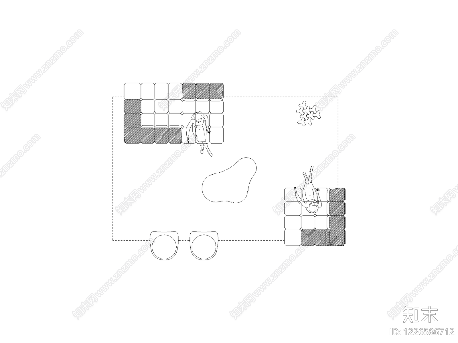现代家装图库CAD图纸