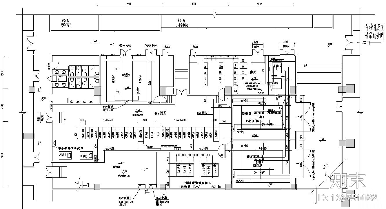 上海商业变电站图纸cad施工图下载【ID:166751122】