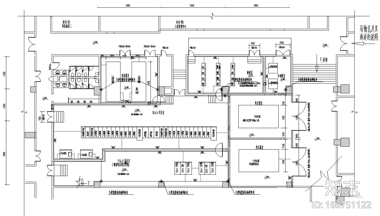 上海商业变电站图纸cad施工图下载【ID:166751122】