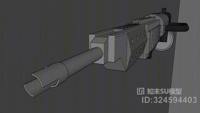 MG-36B概念支持/小队支持/压制/自动武器SU模型下载【ID:324594403】