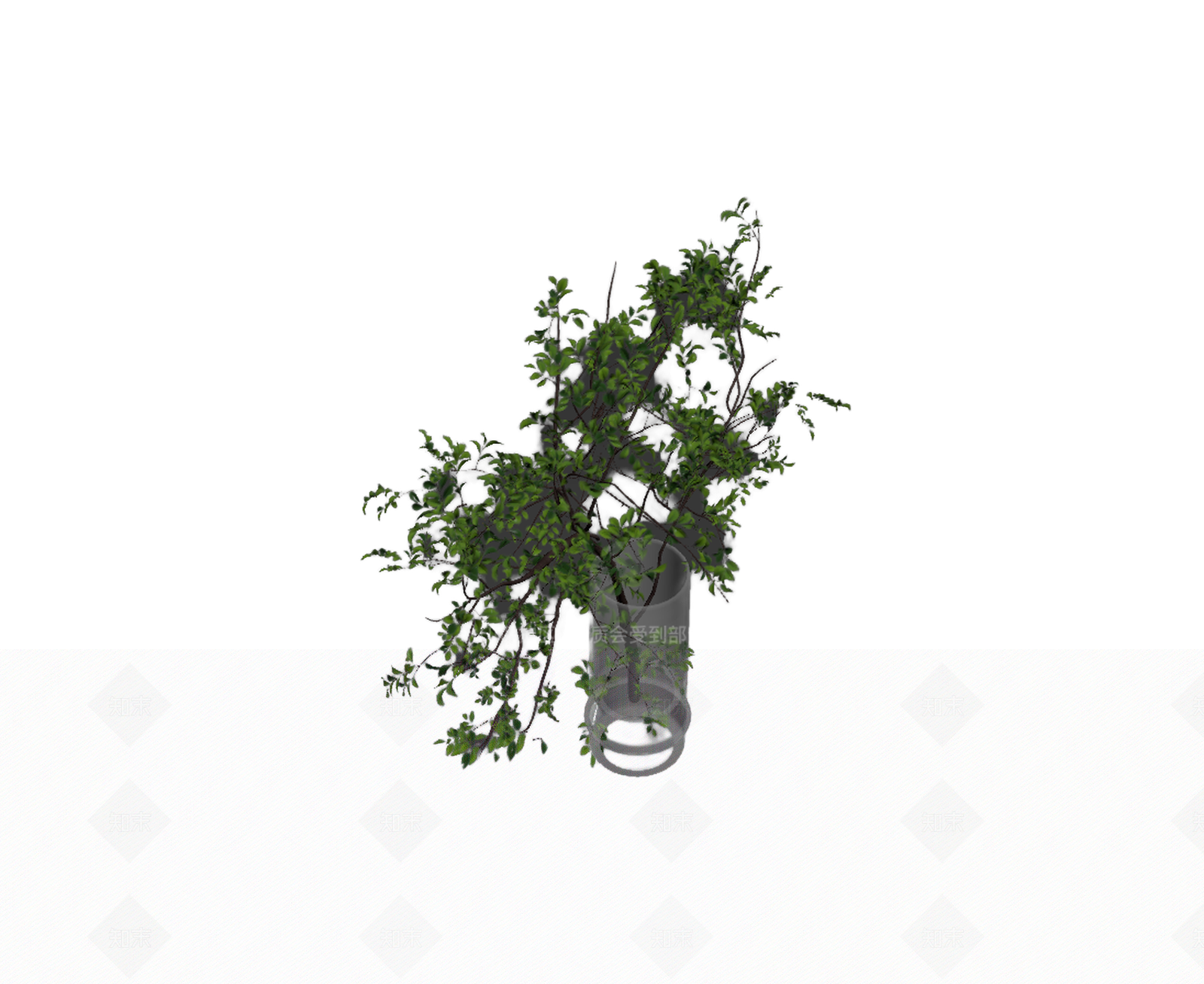 带盆绿植模型3D模型下载【ID:1206181306】