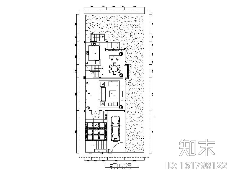 [江苏]别墅住宅设计CAD施工图（含效果图）施工图下载【ID:161798122】