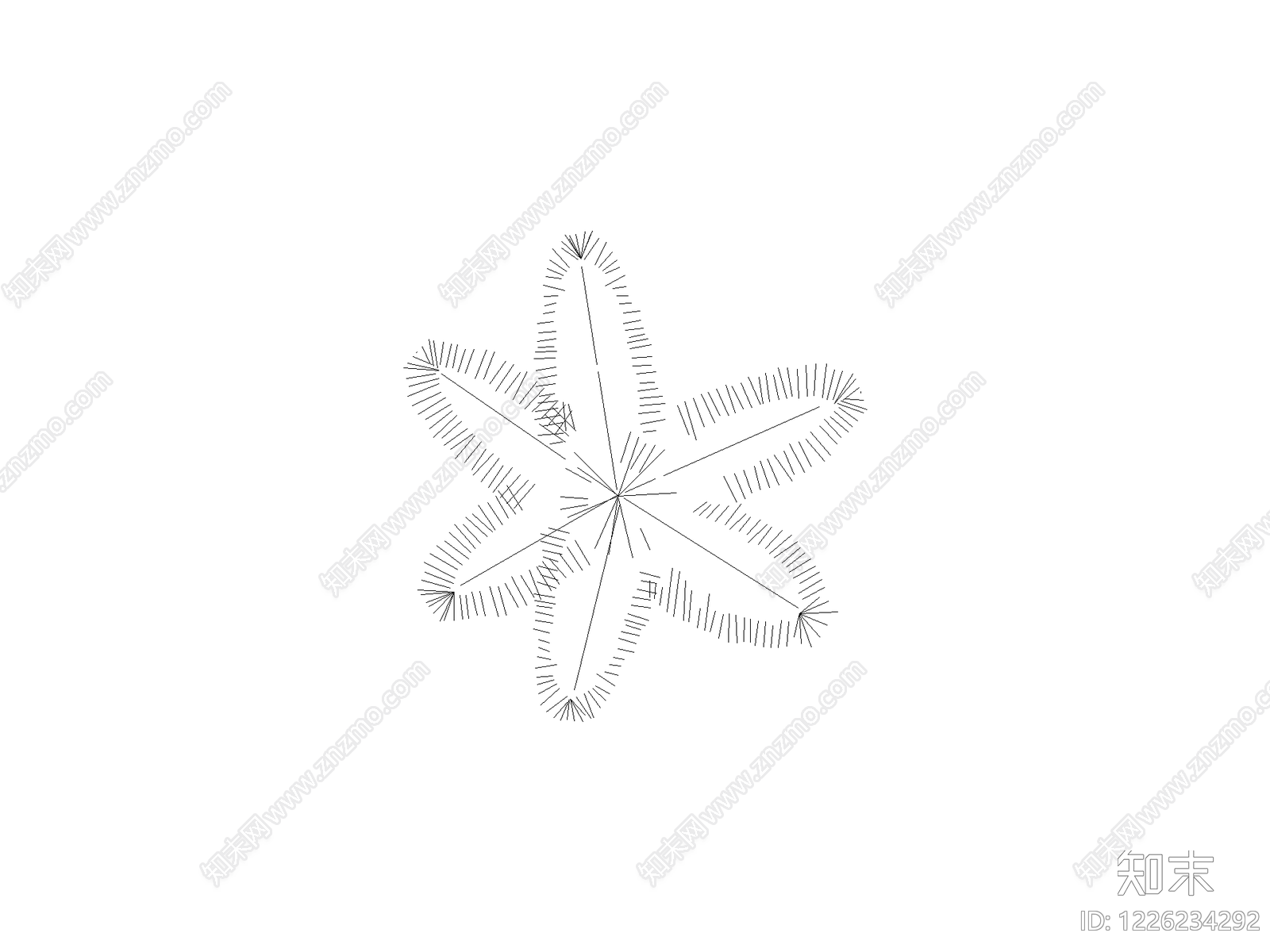现代填充图案CAD图纸