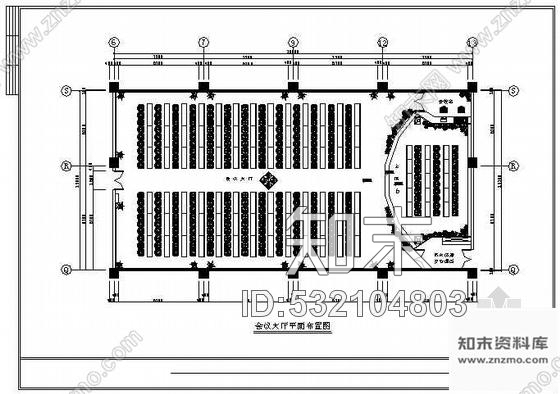 施工图会议室排练厅贵宾接待室装饰工程cad施工图下载【ID:532104803】